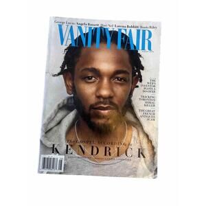 Vanity Fair Kendrick Lamar 2018 August Like New Condition